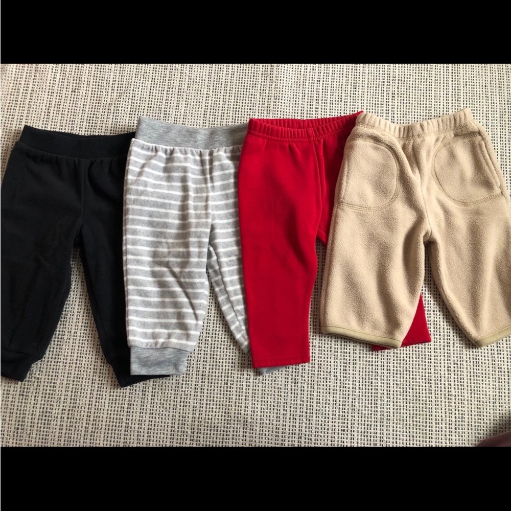 Bundle of fleece lined pants